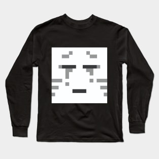 Pixel Ghost Long Sleeve T-Shirt